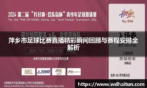 萍乡市足球比赛直播精彩瞬间回顾与赛程安排全解析